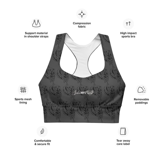 Longline sports bra