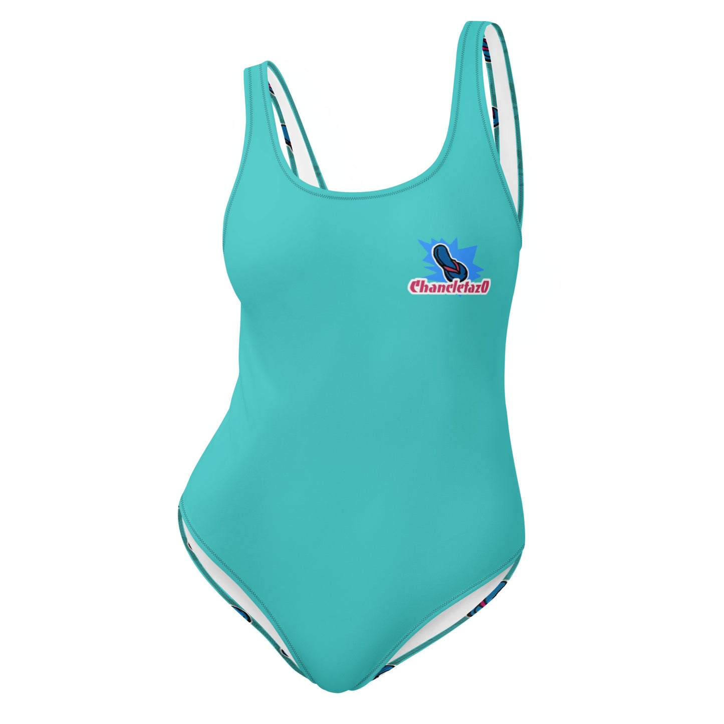 Chancleta Crew One-Piece Swimsuit (Teal)