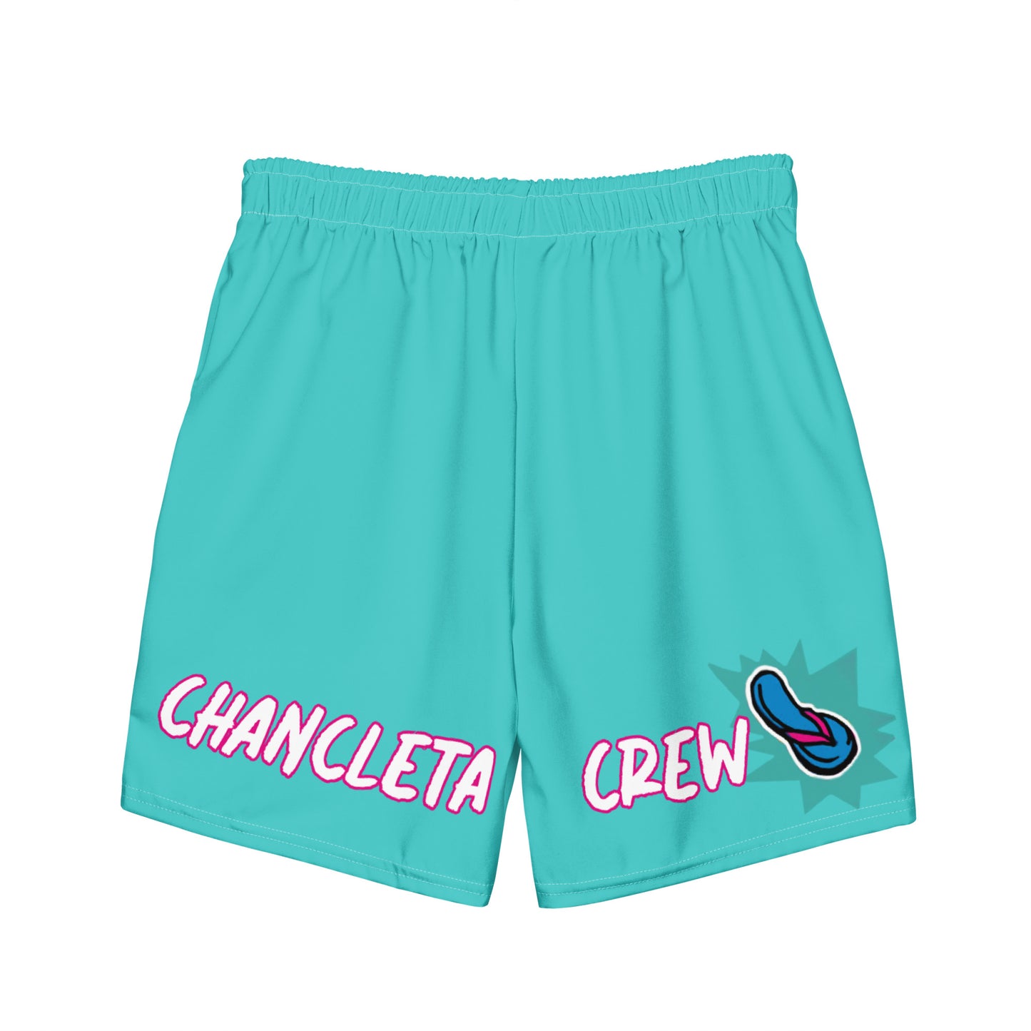 Chancleta Crew swim trunks (Teal)