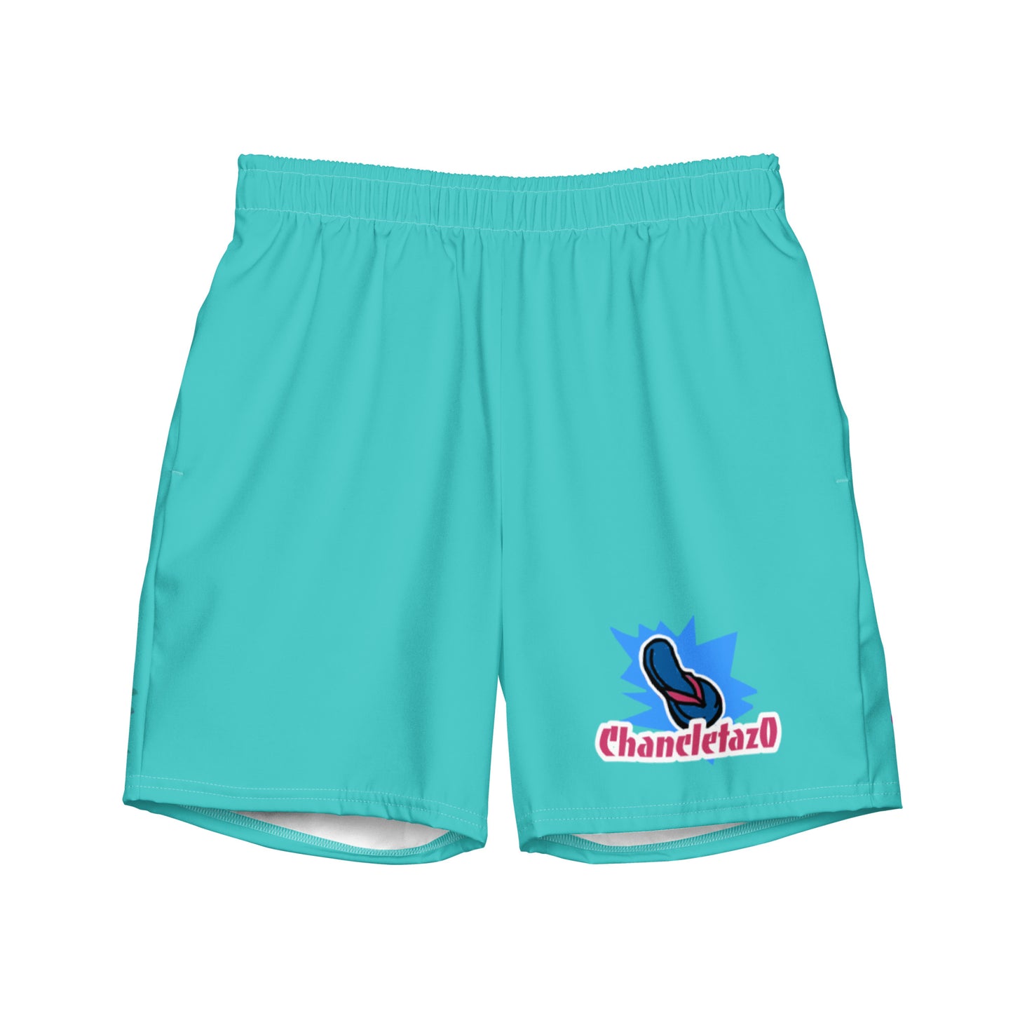 Chancleta Crew swim trunks (Teal)