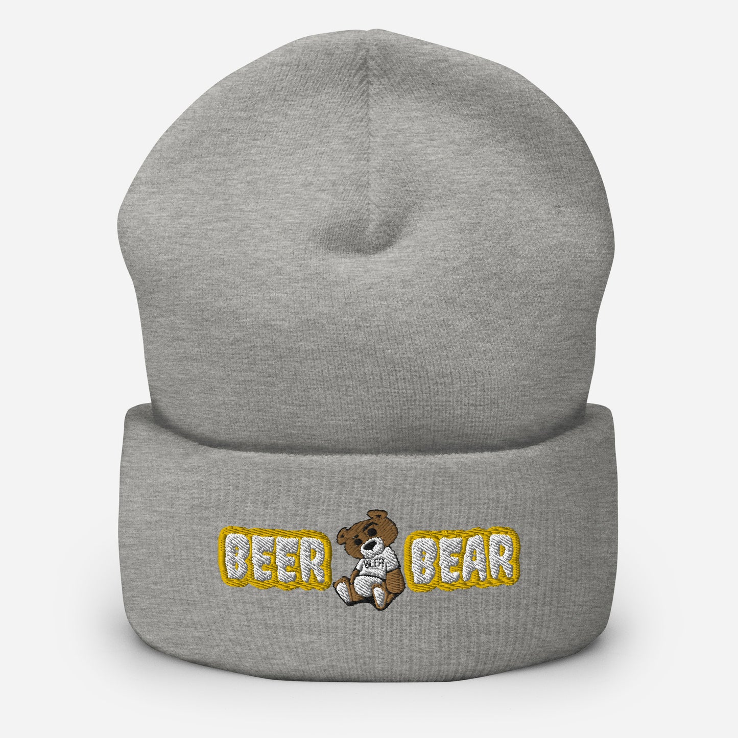 BeerBEAR Cuffed Beanie