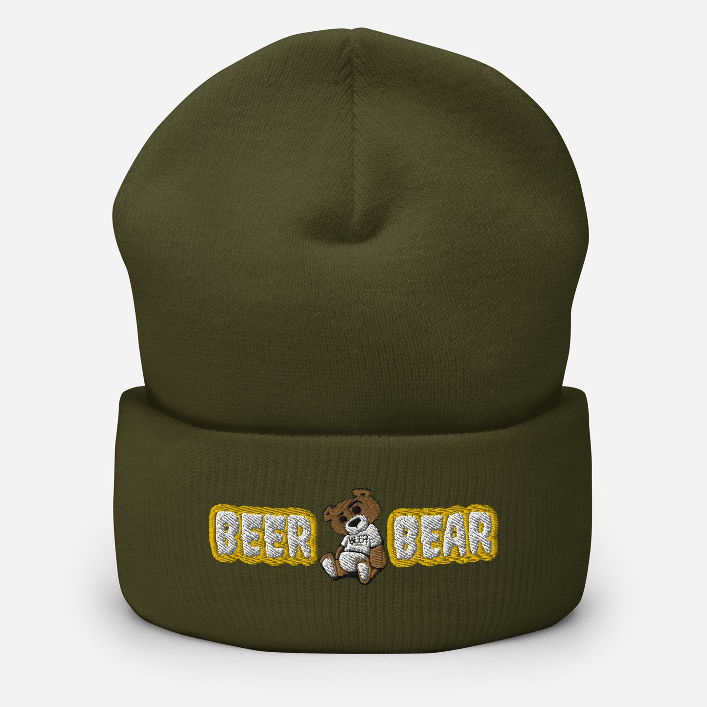 BeerBEAR Cuffed Beanie