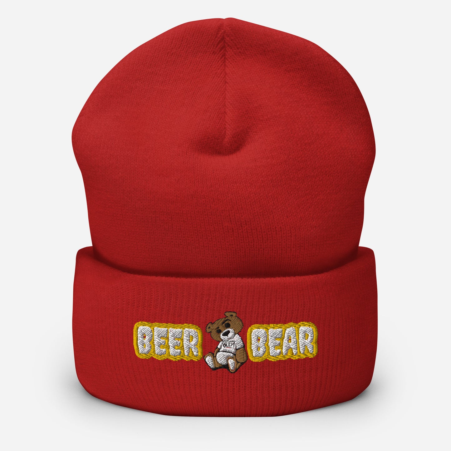 BeerBEAR Cuffed Beanie