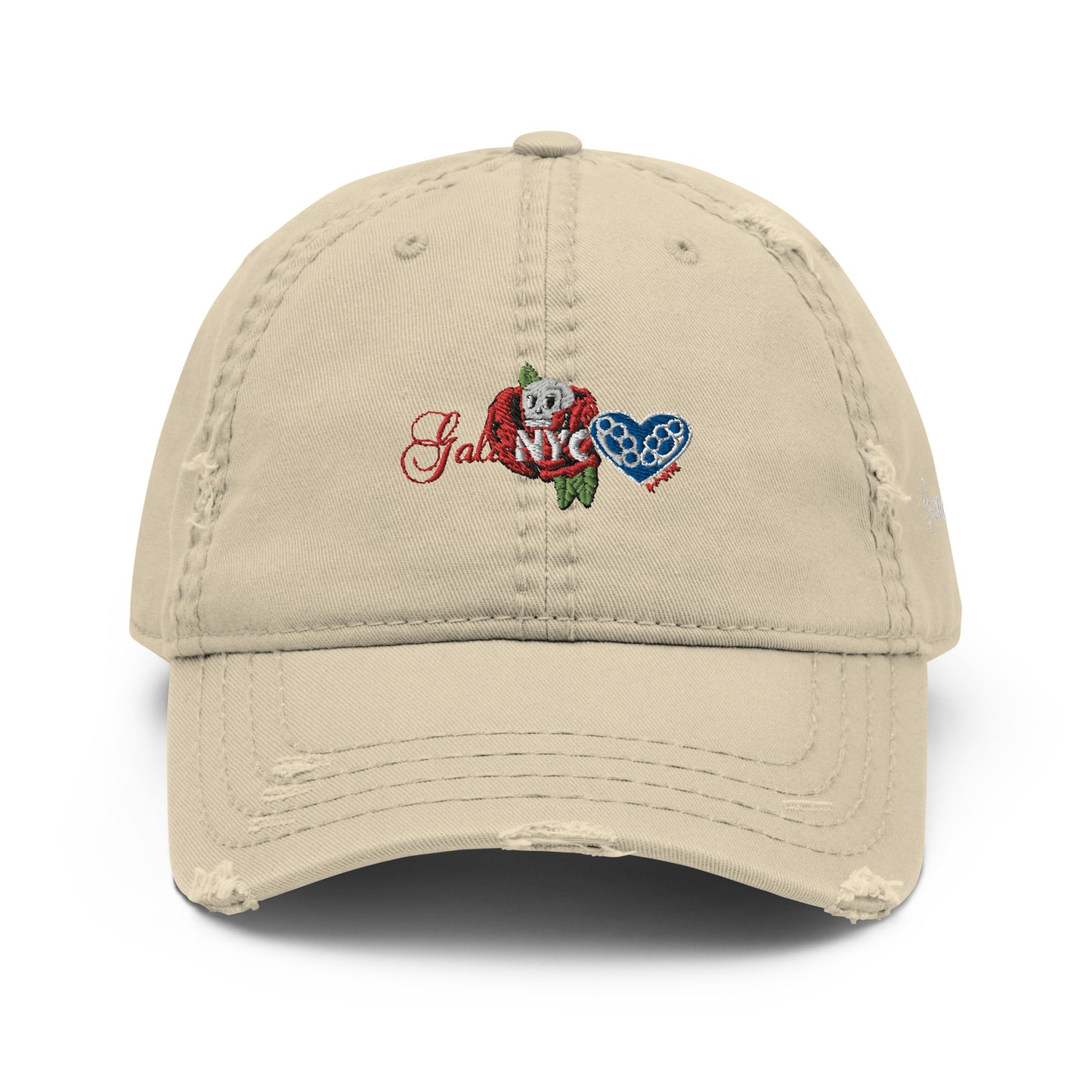 deadROSES Distressed Dad Hat