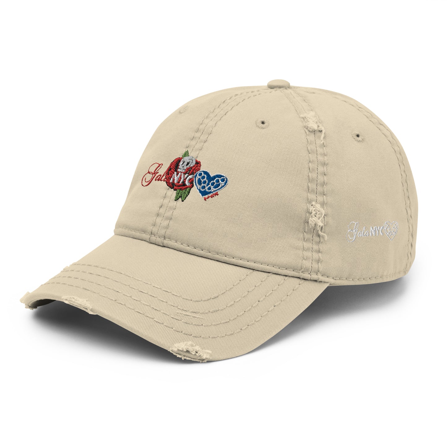 deadROSES Distressed Dad Hat