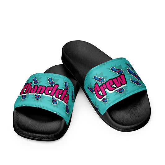 Chancleta Crew Slides (Teal)