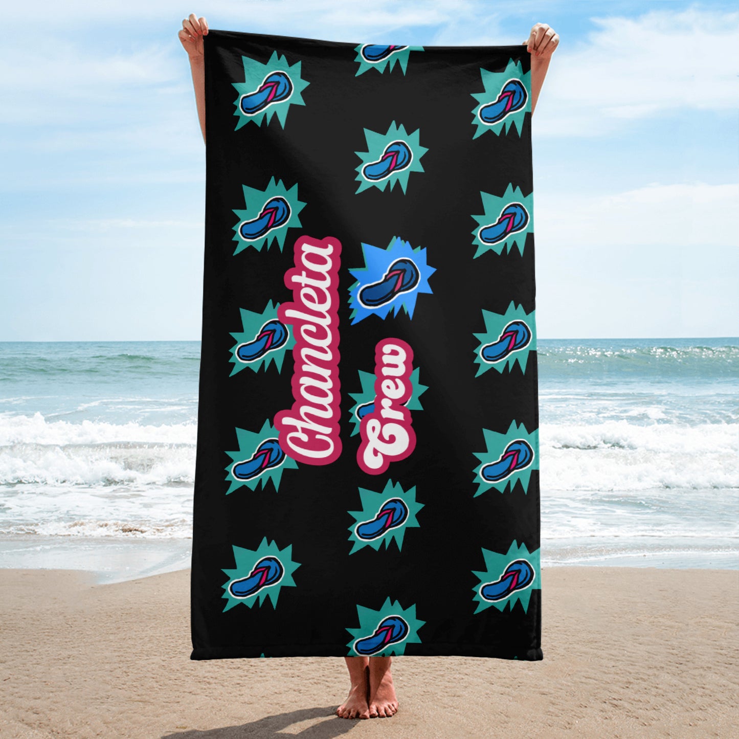 Chancleta Crew Beach Towel