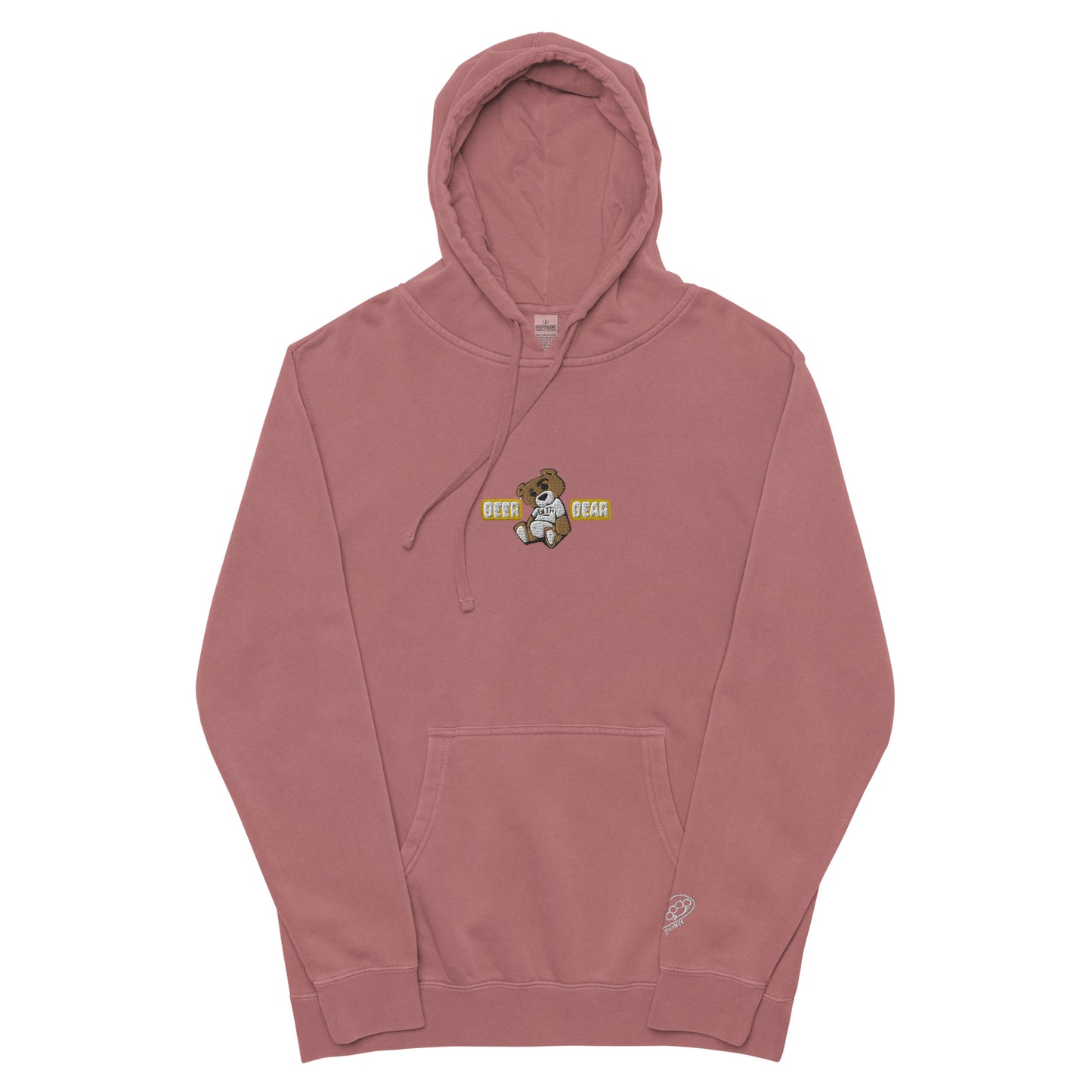 BeerBEAR pigment-dyed hoodie