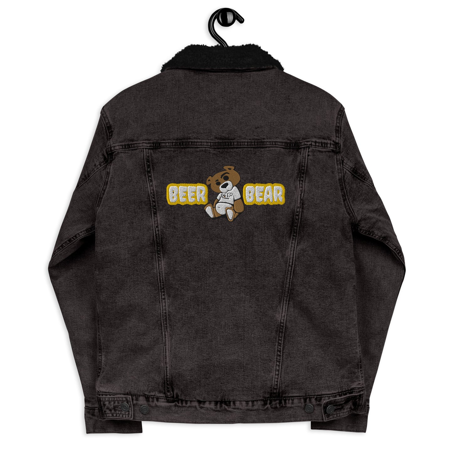 BeerBEAR Denim Sherpa jacket