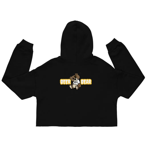 BeerBEAR Crop Hoodie