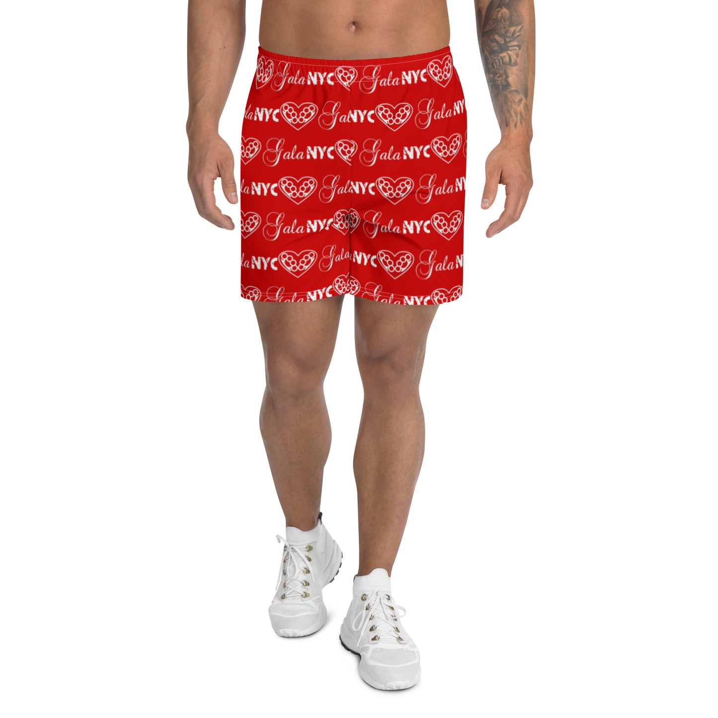 GalaNYC AllOVER Athletic Long Shorts