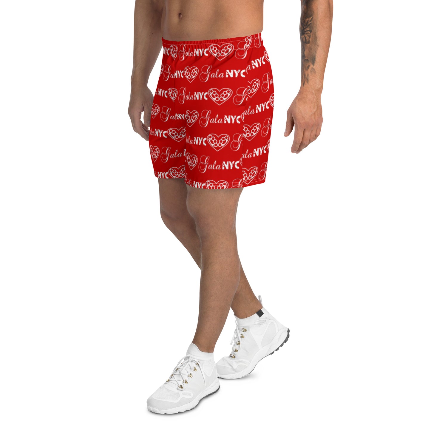 GalaNYC AllOVER Athletic Long Shorts