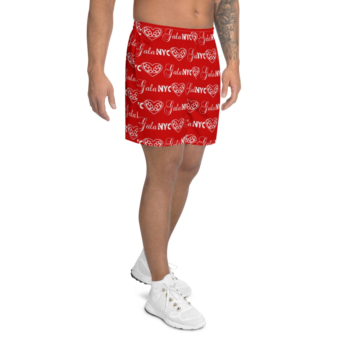 GalaNYC AllOVER Athletic Long Shorts