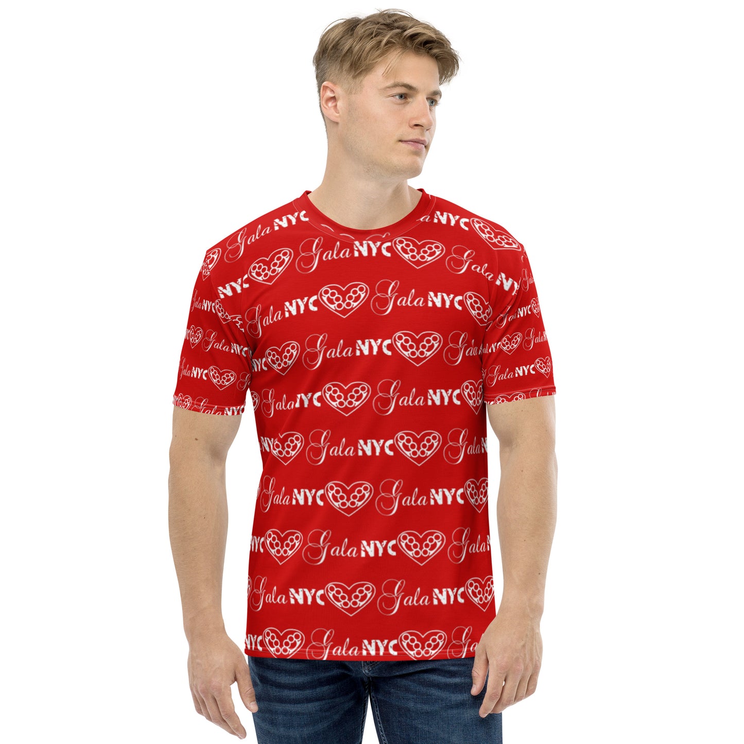 GalaNYC AllOver  Tee Red