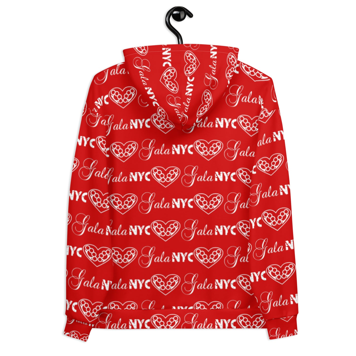 GalaNYC AllOVER Hoodie Red