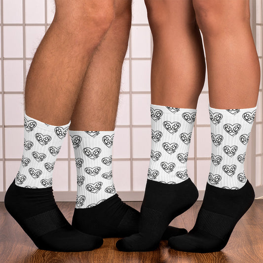 "Heart on my Sleeve" Socks