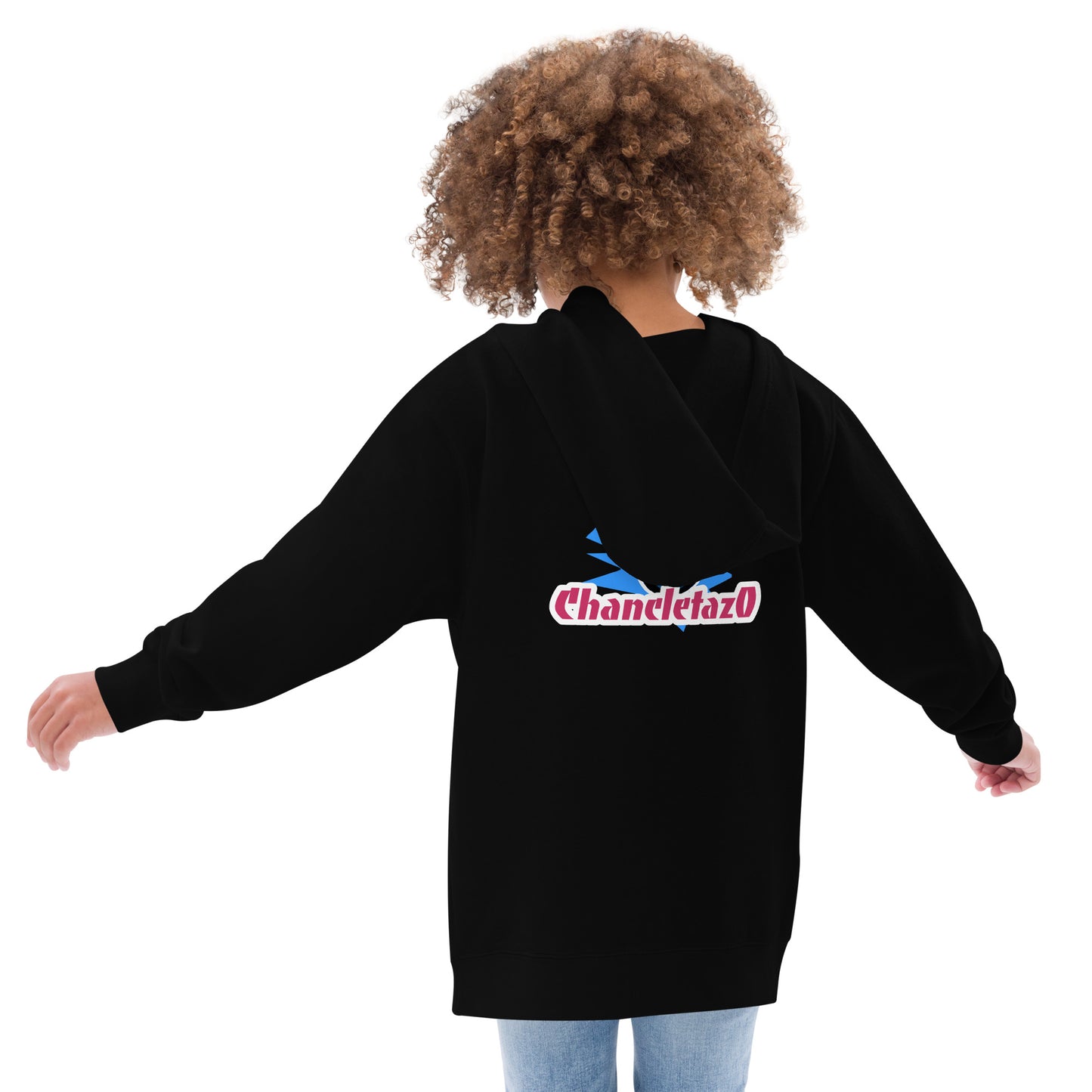 Chancletaz0 Kids fleece hoodie