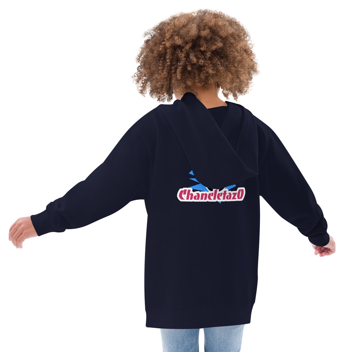 Chancletaz0 Kids fleece hoodie