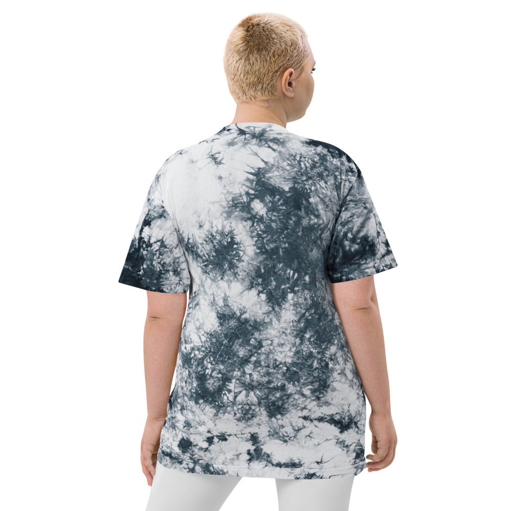 BackOUT OS tie-dye tee