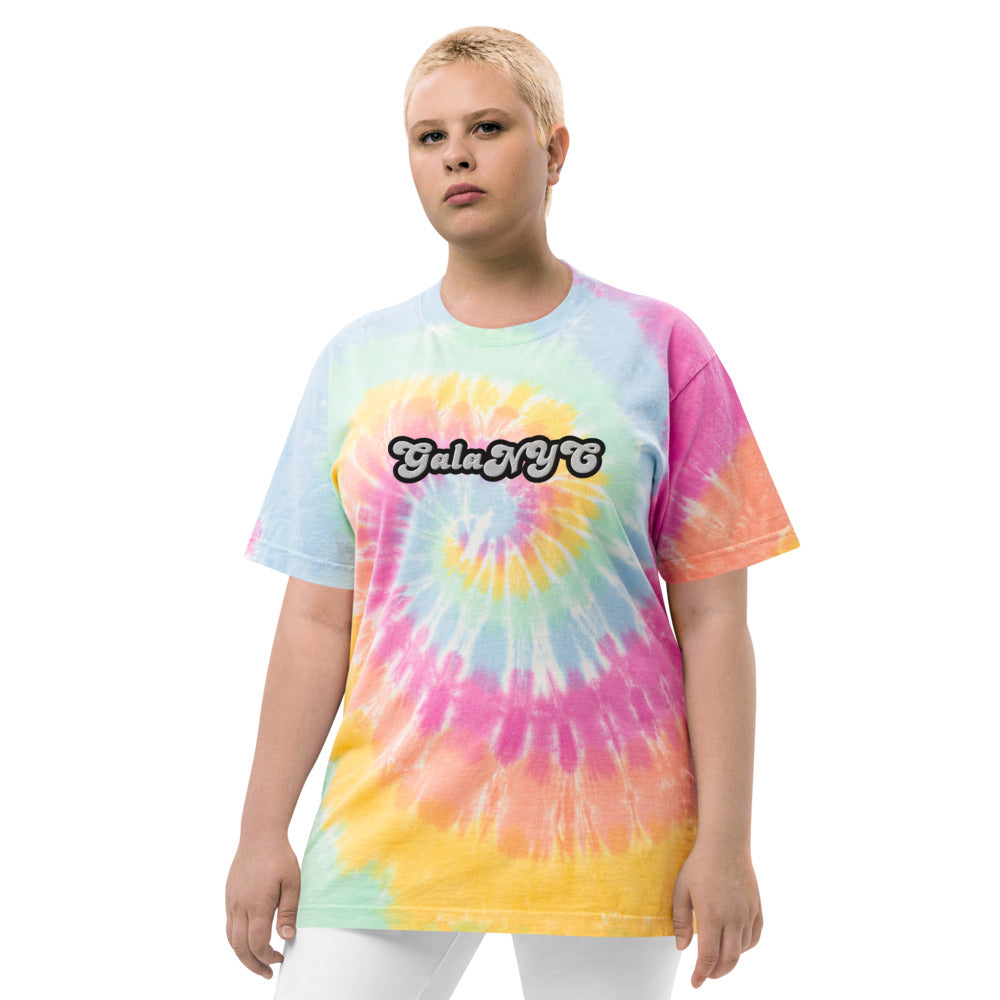 BackOUT OS tie-dye tee