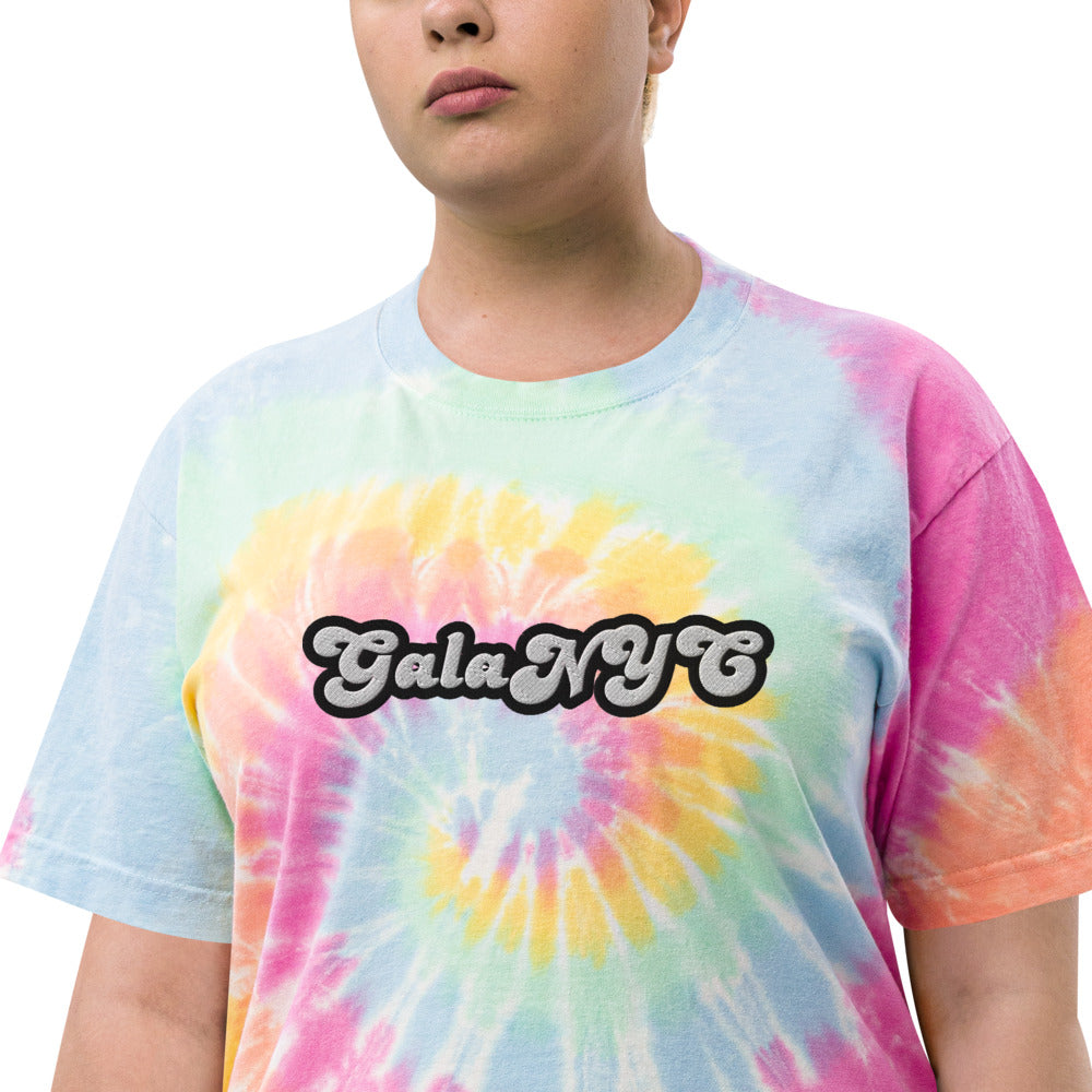 BackOUT OS tie-dye tee