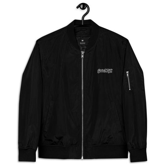 BlackOUT recycled bomber jacket