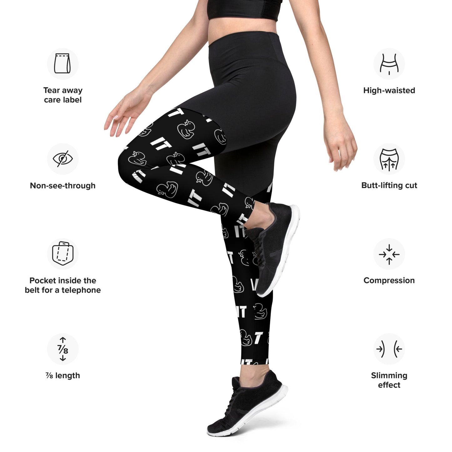 duck"IT" Sports Leggings