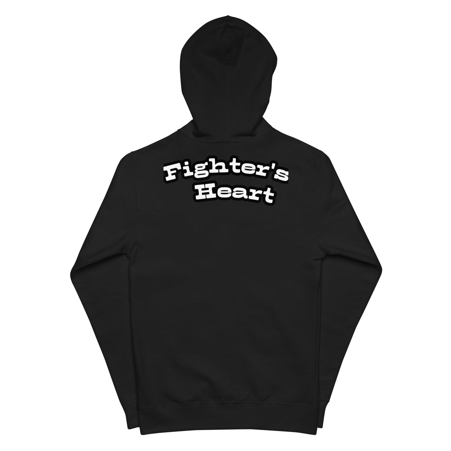 Fighter'sHEART zip up hoodie