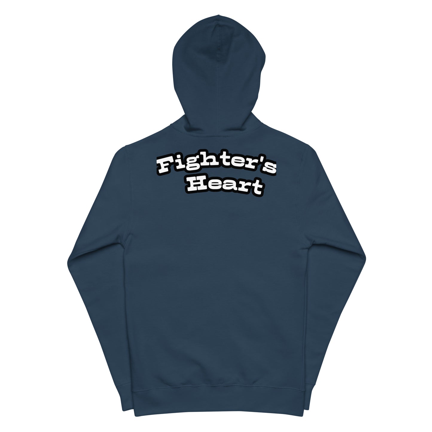 Fighter'sHEART zip up hoodie