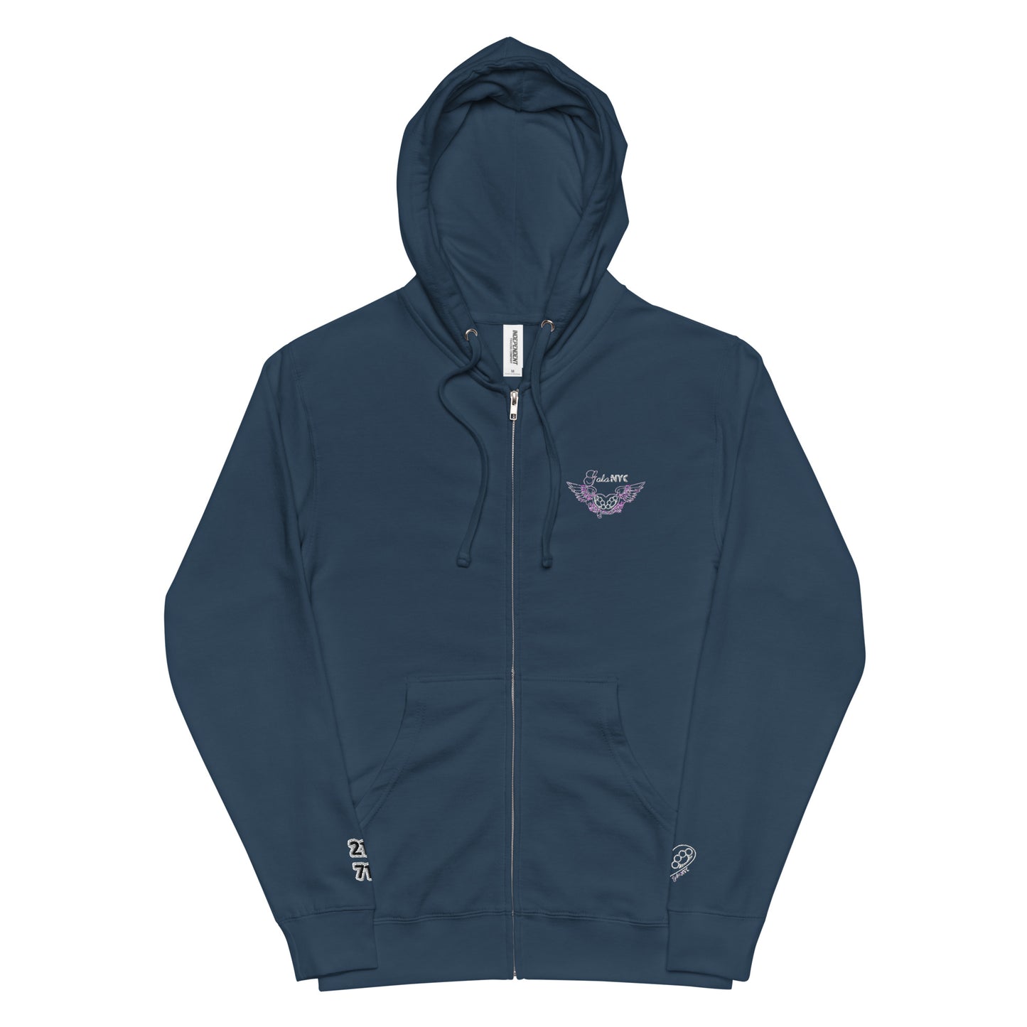 Fighter'sHEART zip up hoodie