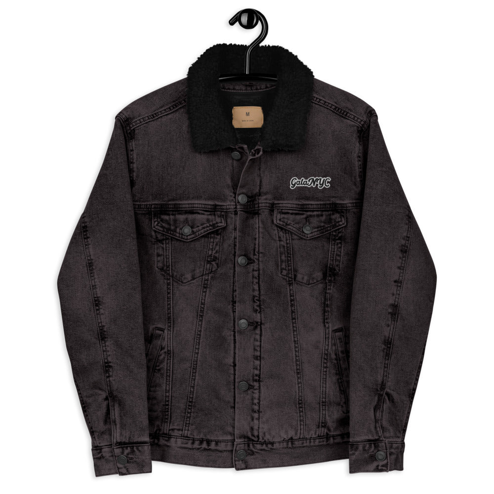 BlackOUT denim sherpa jacket